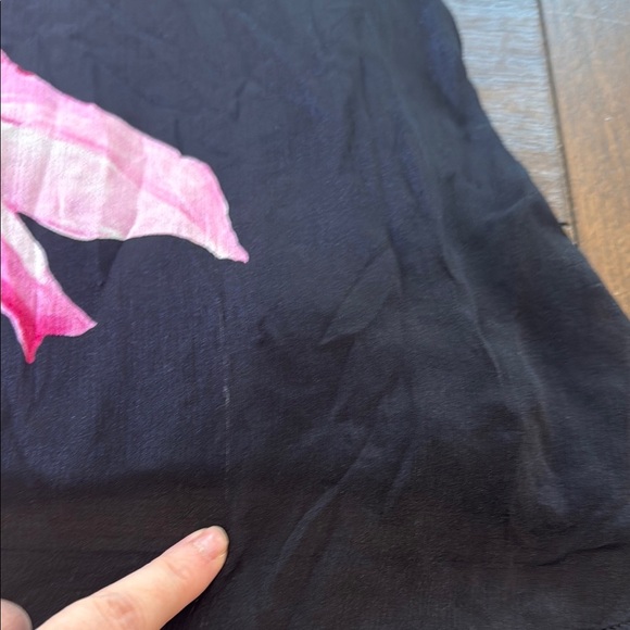 Rocco Sand Black Strappy Cowl Neck Oversized Floral Maxi Dress Size XL - Picture 8 of 15